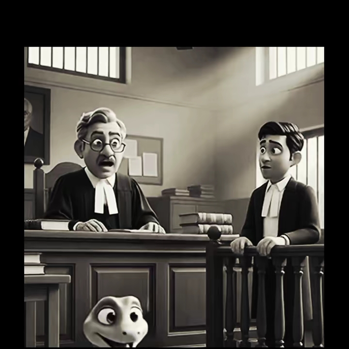 Saamp Ne Kiya Insano Par Case 😂 | Adalat Me Saamp | Funny Cartoon Comedy Video
