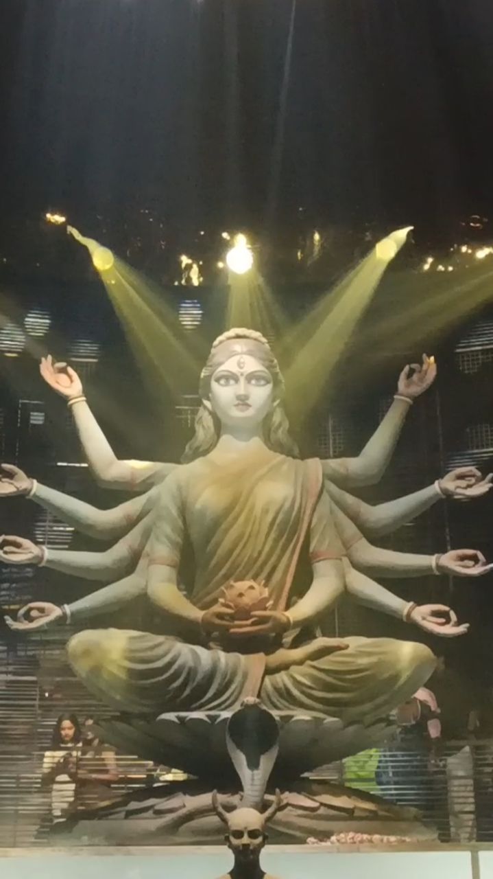 Chorebagan sarbojanin Durga Puja pandal, Kolkata viral Durga Puja pandal, Durgapuja,