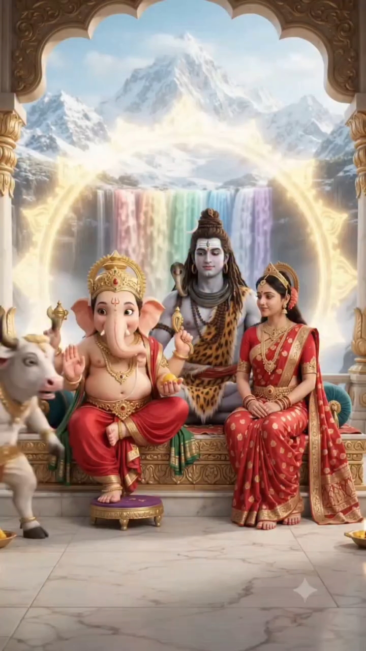 🐀 गणेश जी का मूषक हिंदी मूवी देखकर आया 😱😂 | AI Bhakti Video | #Shorts