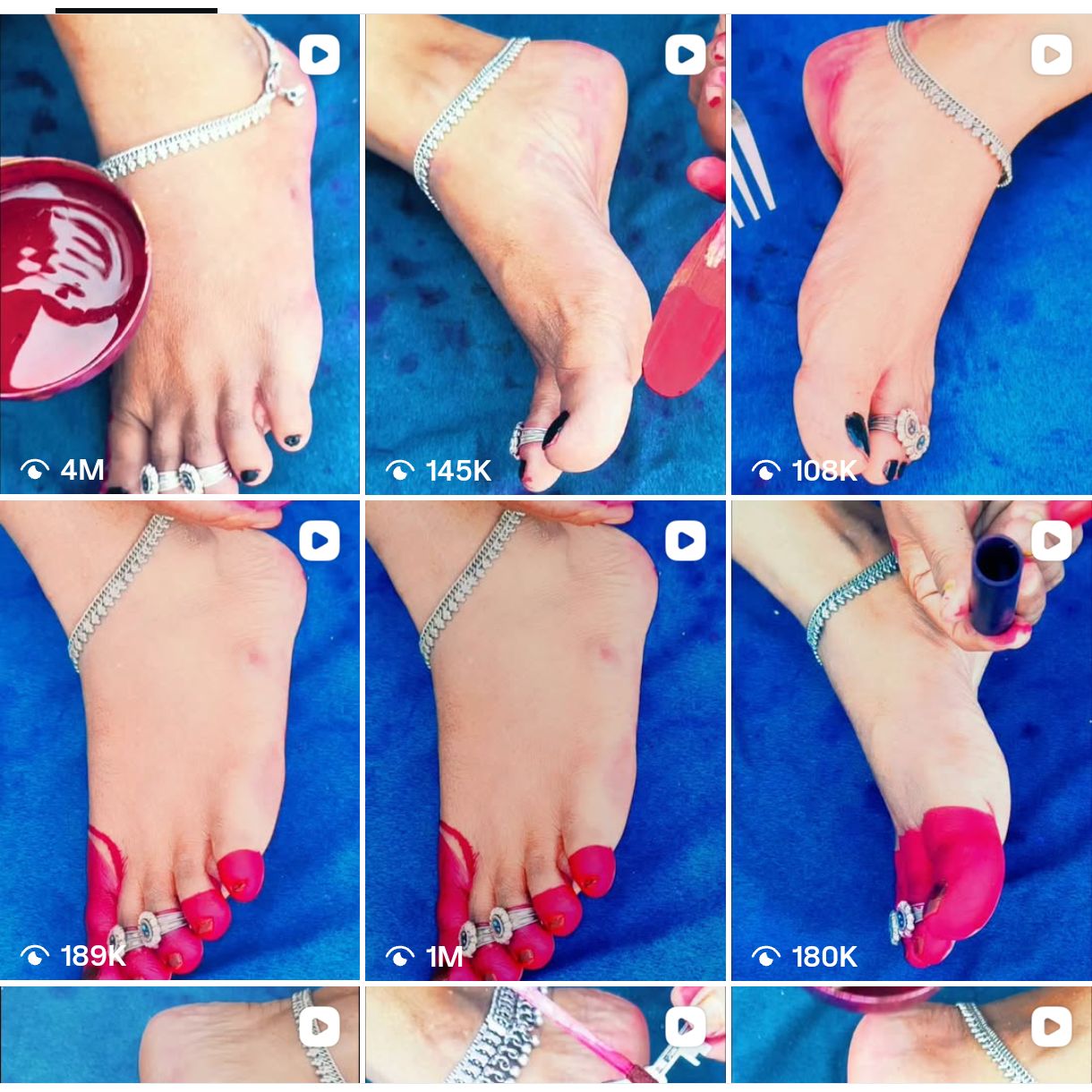 alka art's mehndi on Bideo