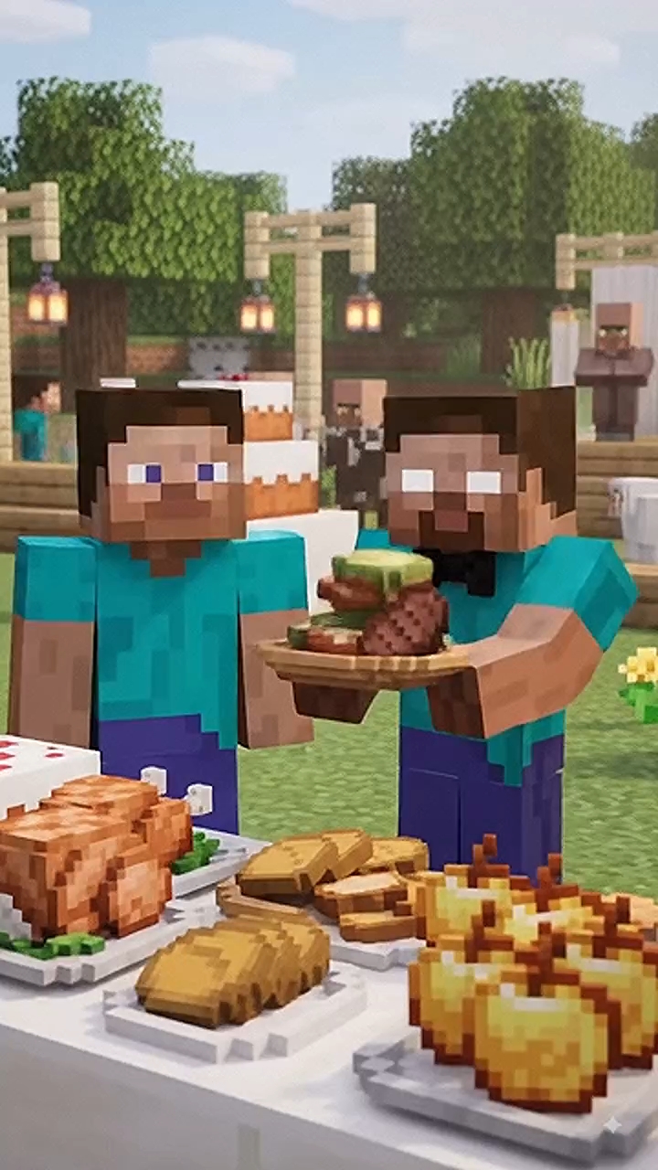 Shaadi Ke Buffet Me Aise Khaate Hain Dost 🍽️🤣 | Minecraft #wedding #minecraft #funny #comedy