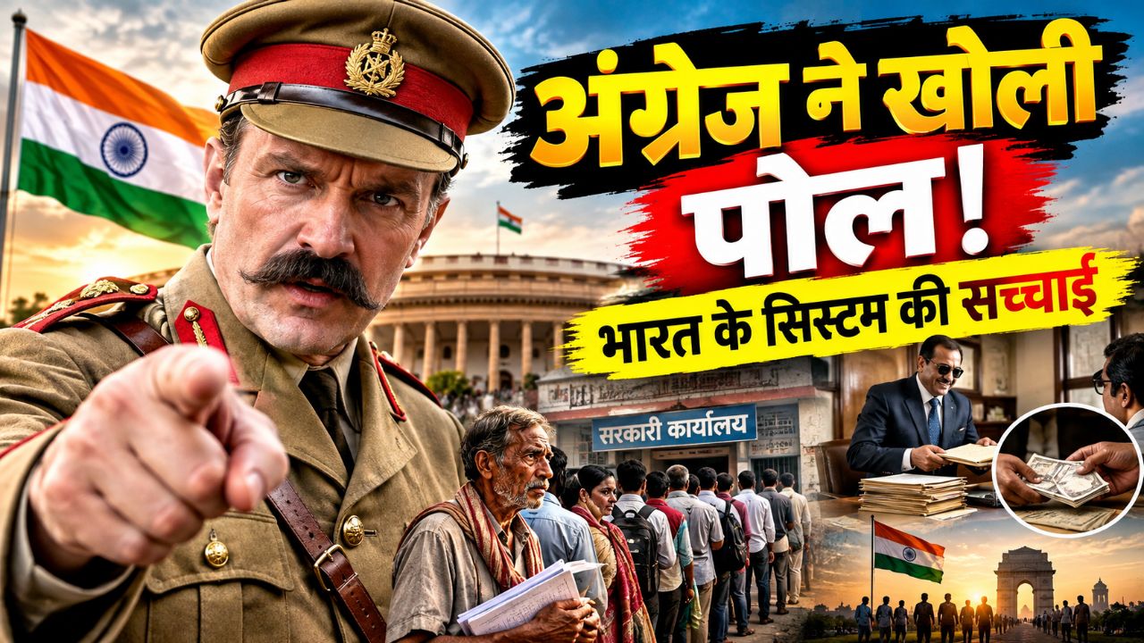 अंग्रेज ने भारत के सिस्टम पर क्या कहा? 😱 | गरीब और अमीर का फर्क 🇮🇳 #Shorts