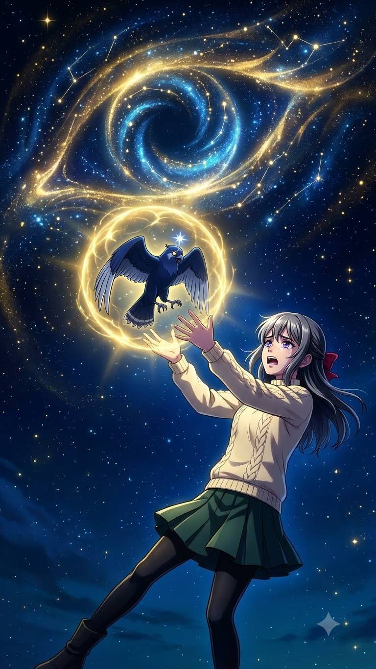 The Stars Took Her Falcon | Part 3 #Shorts #AnimeStory
