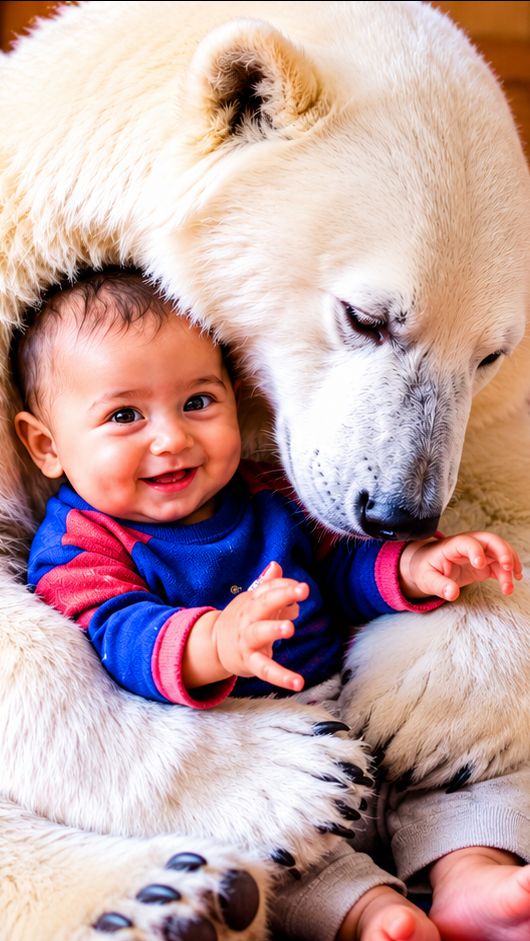 baccha aur bhalu ki dosti