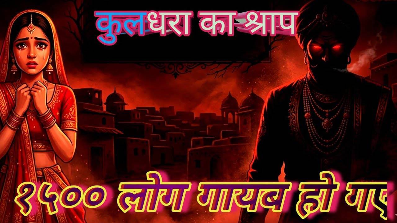 क्या कुलधरा में आज भी कोई रहता है? गांव की रूह कंपाने वाली दास्तान | Horror Story