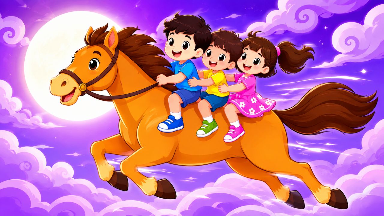 लकड़ी का घोड़ा आया! 🐴🎶 | छम-छम करके नाच दिखाया 2026