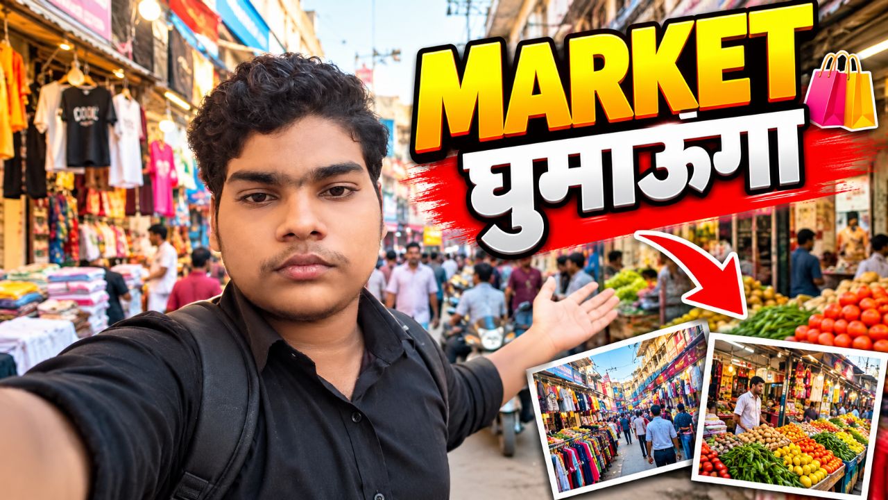 Market vlogs Market ghumaunga
