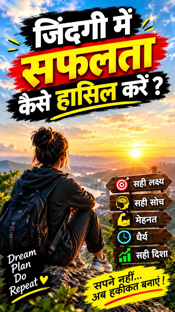 जिंदगी में सफल कैसा होना है