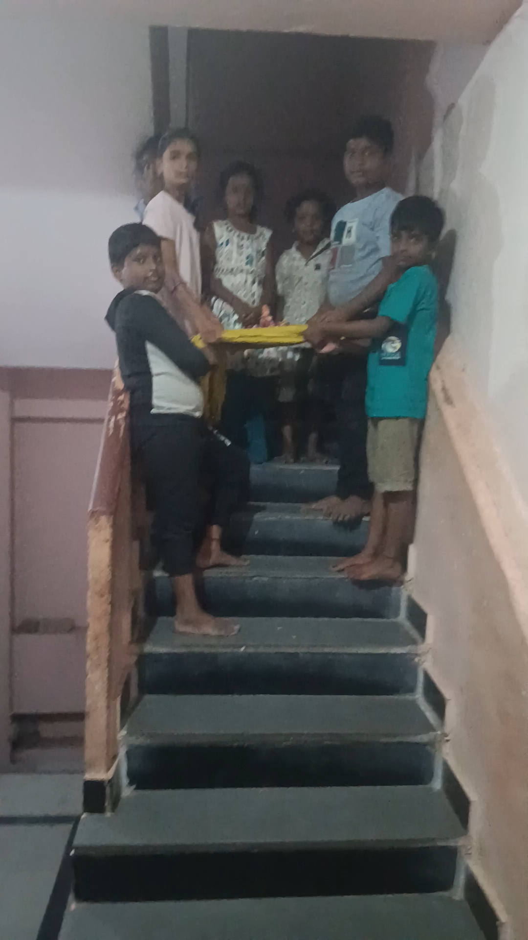 Puja made by children
