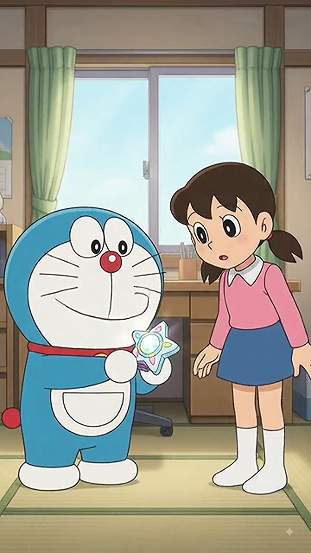 Shizuka and Doraemon