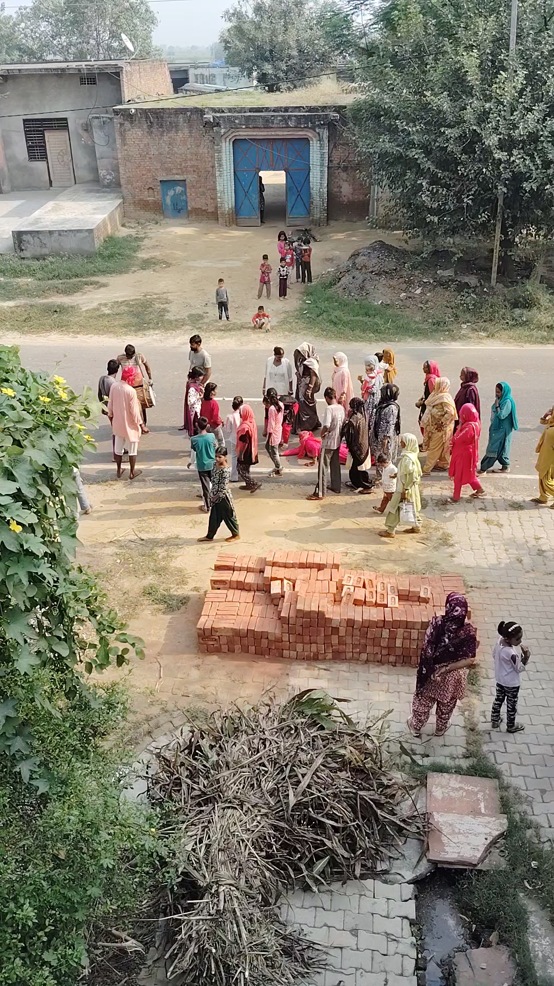 माता रानी को खुश करने के लिए पेट के बल जा रही है 10 किलोमीटर दूर