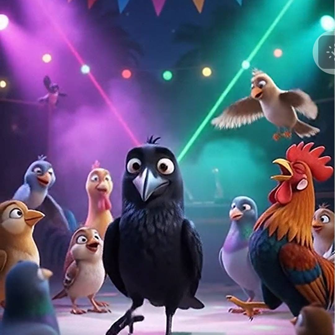 Laughing crazy cartoon on Bideo