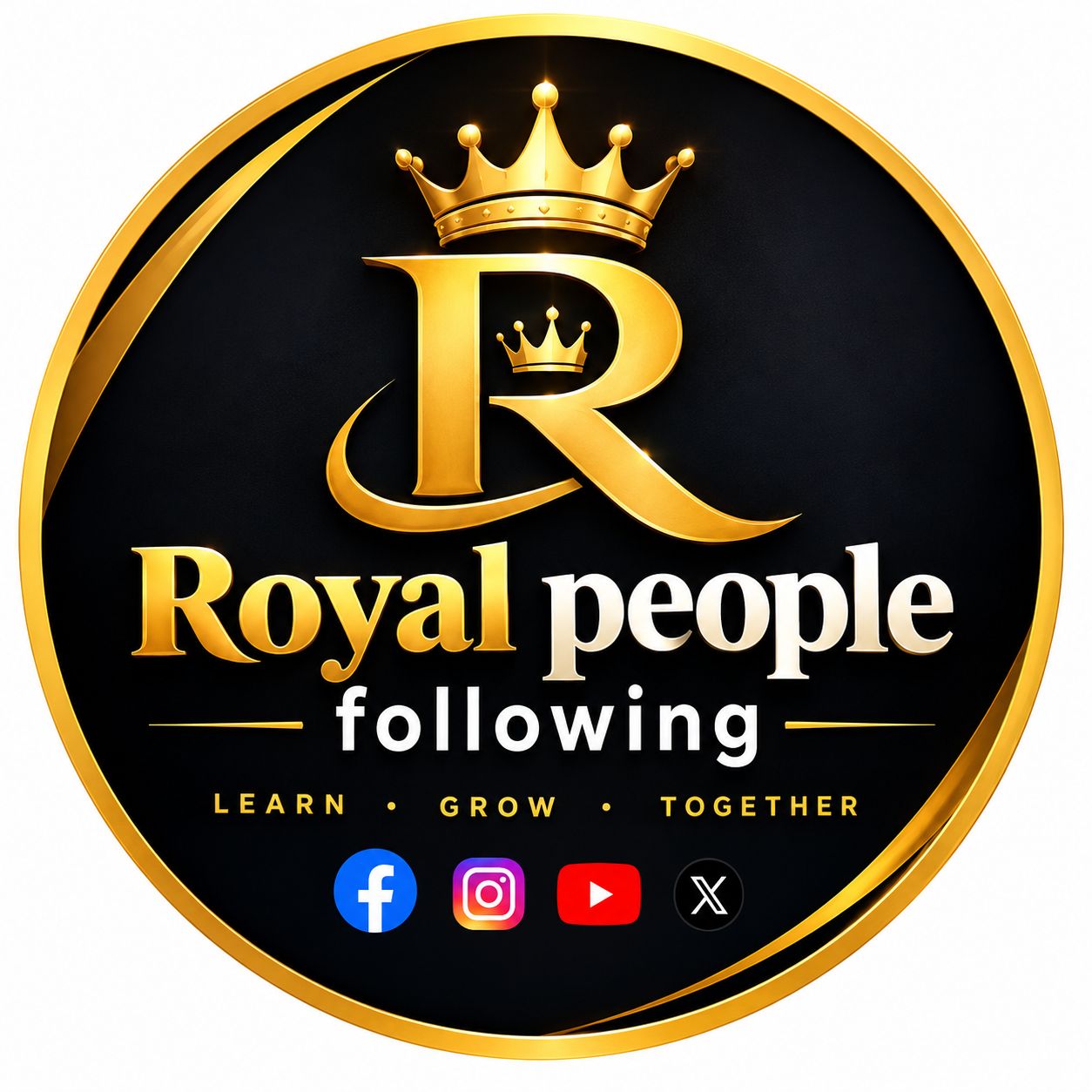 Royal people following on Bideo
