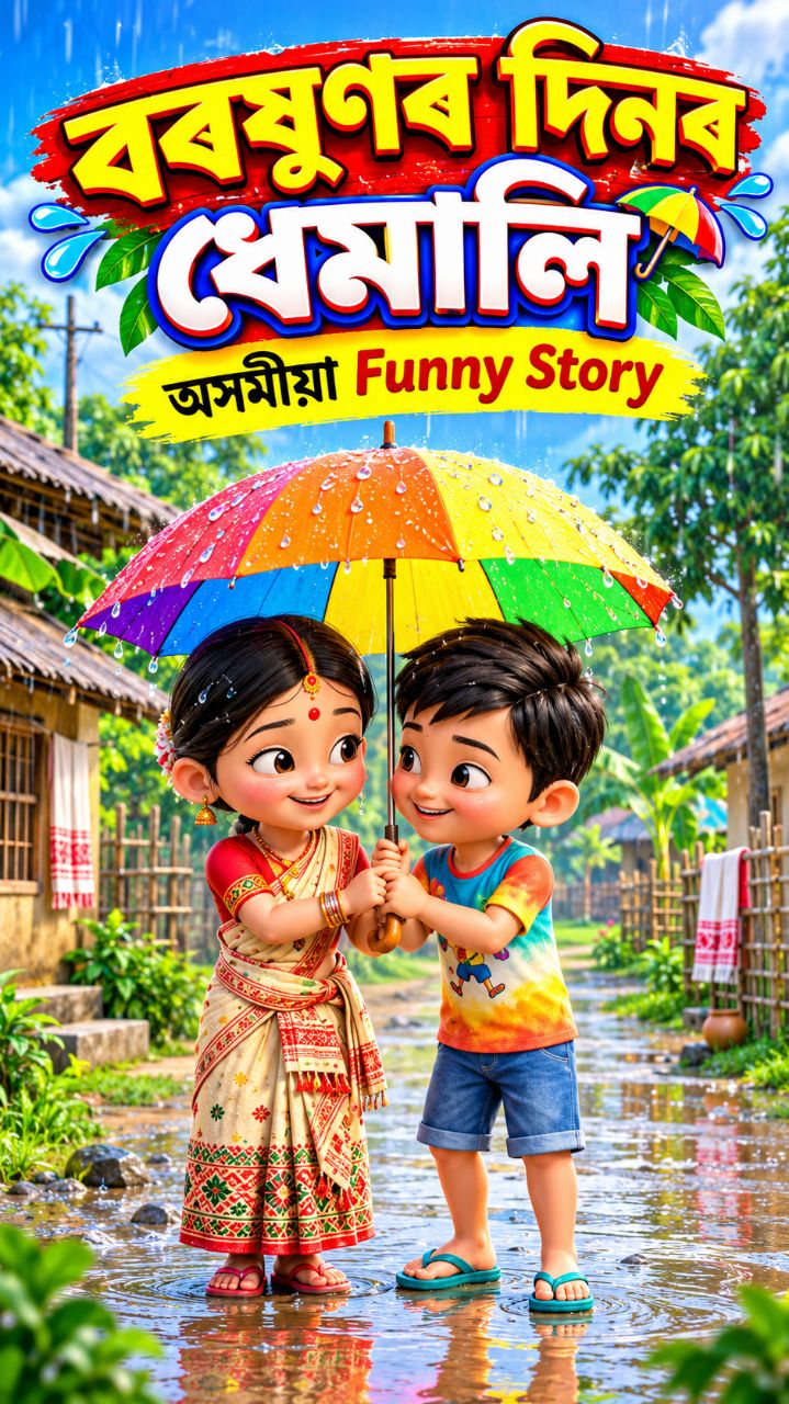 বৰযুণৰ দিনৰ ধেমালি 🙏🥰🥰🙏 #assamesecomedy #nonfollowers #cutebaby #foryoupageシ #comment #comedy