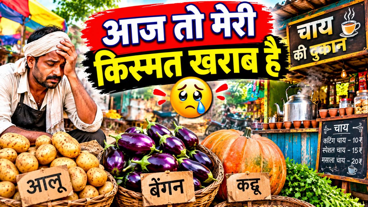 आज तो मेरी किस्मत खराब है #trending