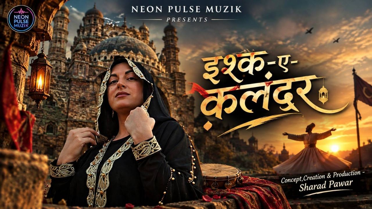 इश्क़-ए-क़लंदर 🕊️ | Ishq-E-Kalandar | Soulful Sufi Music | Neon Pulse Muzik