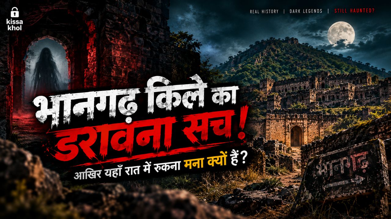 राजस्थान का भानगढ़ किला… जहाँ की खंडहर इमारतें आज भी एक अनसुनी कहानी सुनाती हैं। 🏰