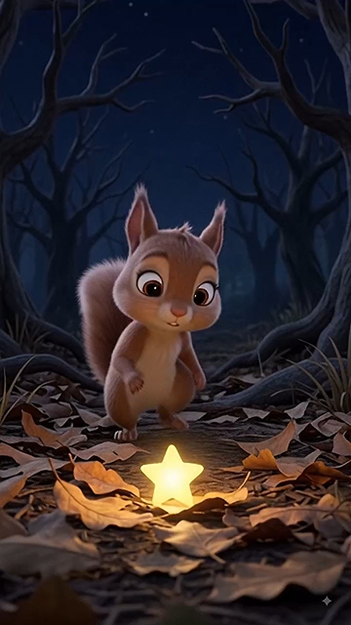 Squirrel and a magical star ✨