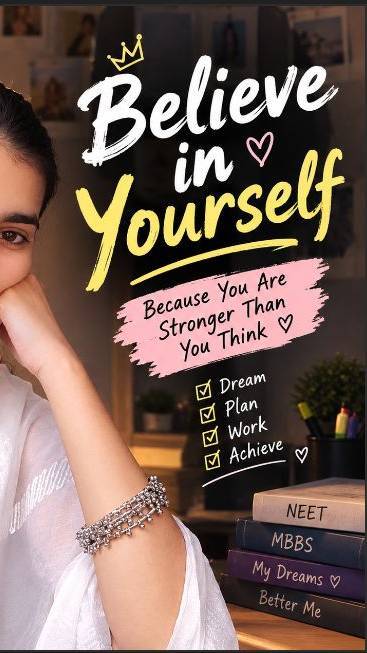 Believe in yourself ❤️
