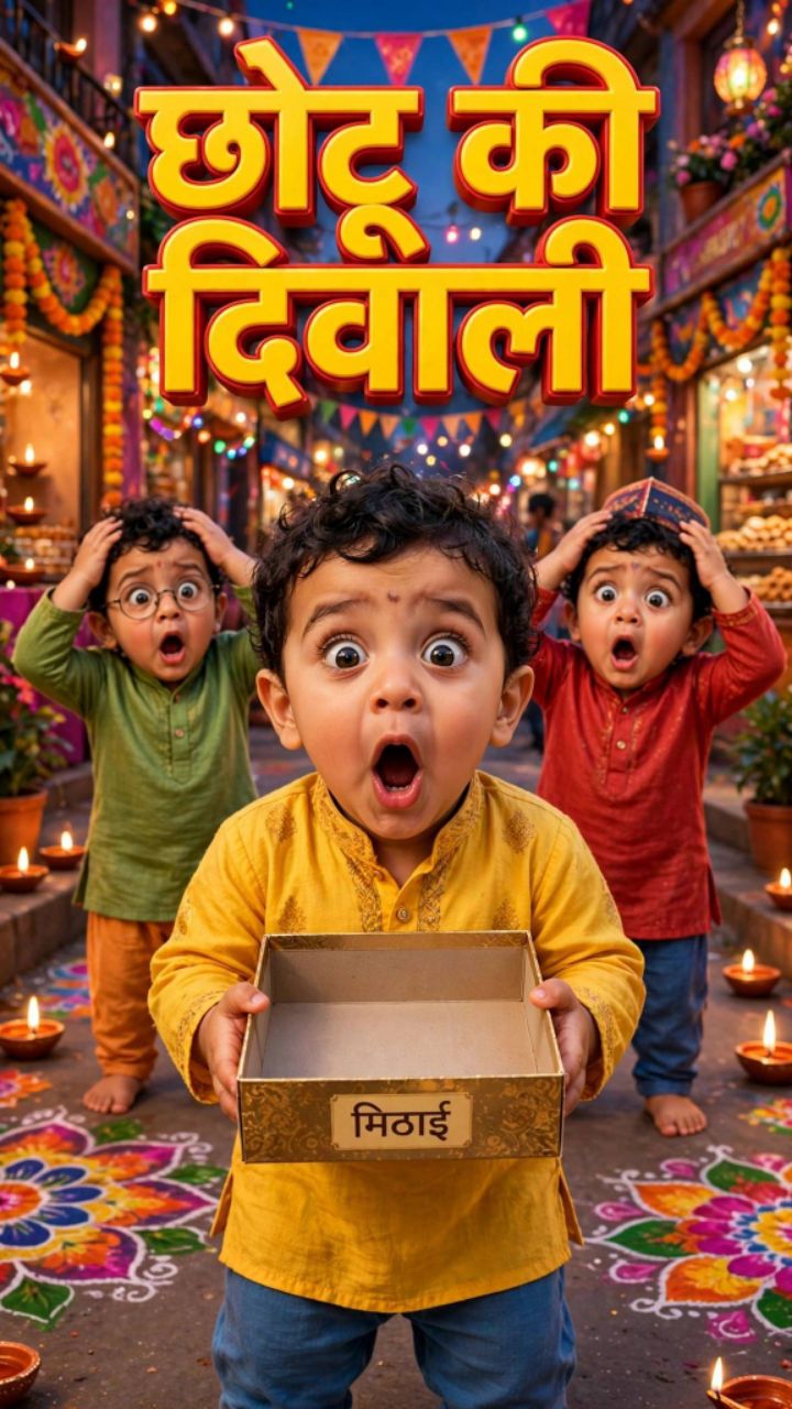Mithai Ka Dabba Khali! Chhotu Ki Diwali Kharab Ho Gayi 😭😂`