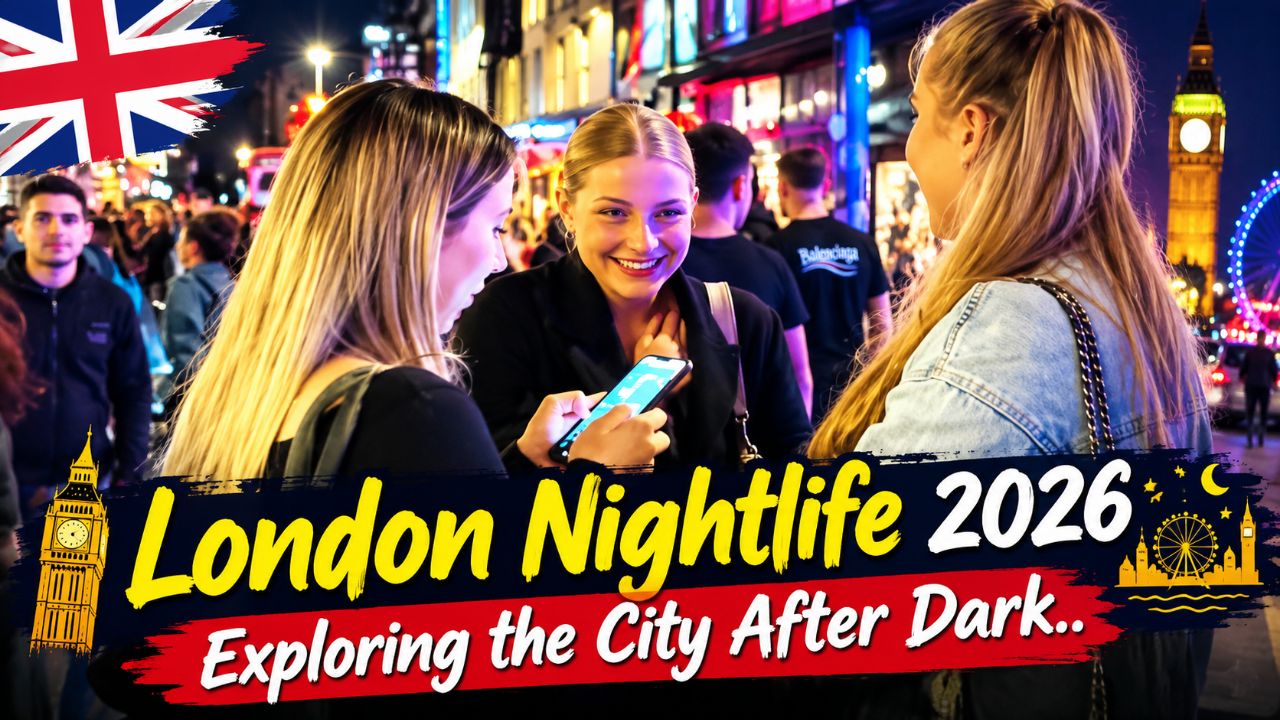 🇬🇧 London Nightlife 2026 🌃 | Exploring the City After Dark | Stunning 4K HDR Walking Tour