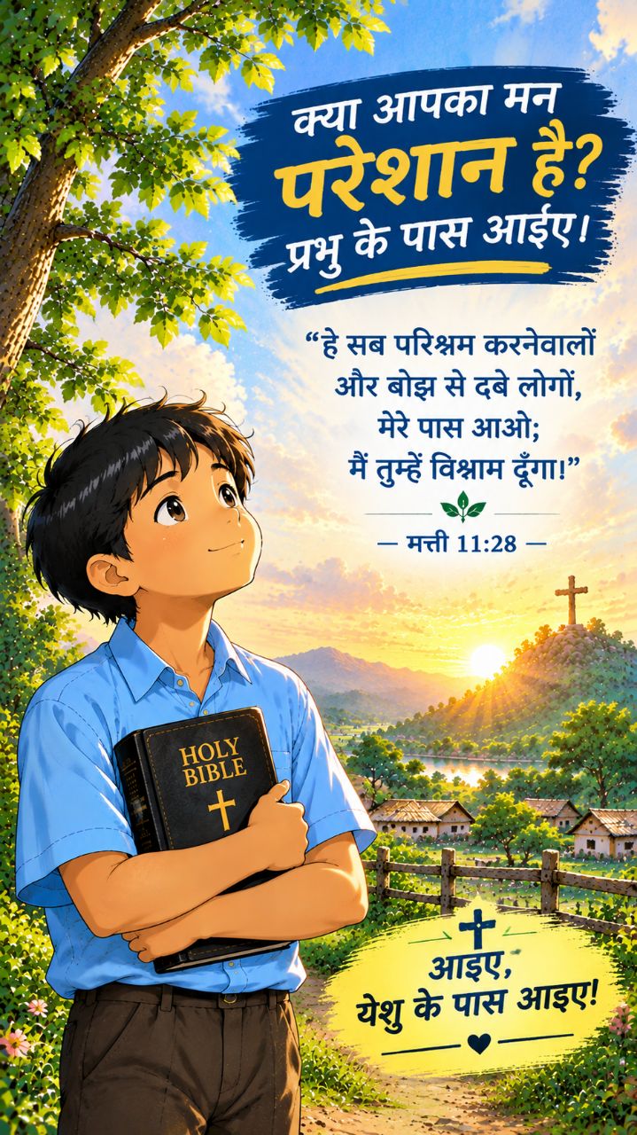 ❤️ Duk Re Menak’ Kana? Jisu Sor Re Hijuk’ Me 🙏✝️ | Matthew 11:28 | Santali Christian Reel