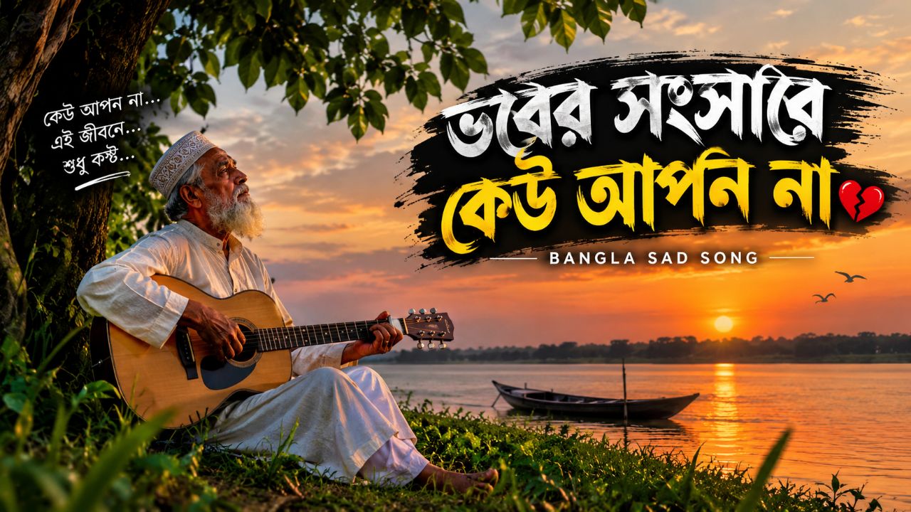 💔 ভবের সংসারে কেউ আপন না 😢 | বুকভরা কষ্টের বাংলা গান | হৃদয় ছুঁয়ে যাওয়া Sad Song 2026 🎶#new#vi