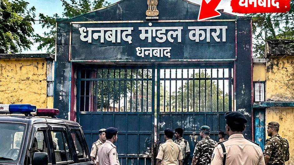 धनबाद जेल में आधी रात को छापेमारी! तलाशी में क्या मिला? | Dhanbad News