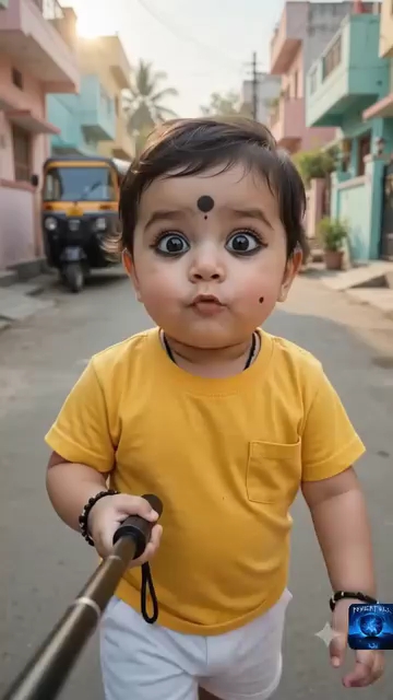 Cute baby comedy 😍