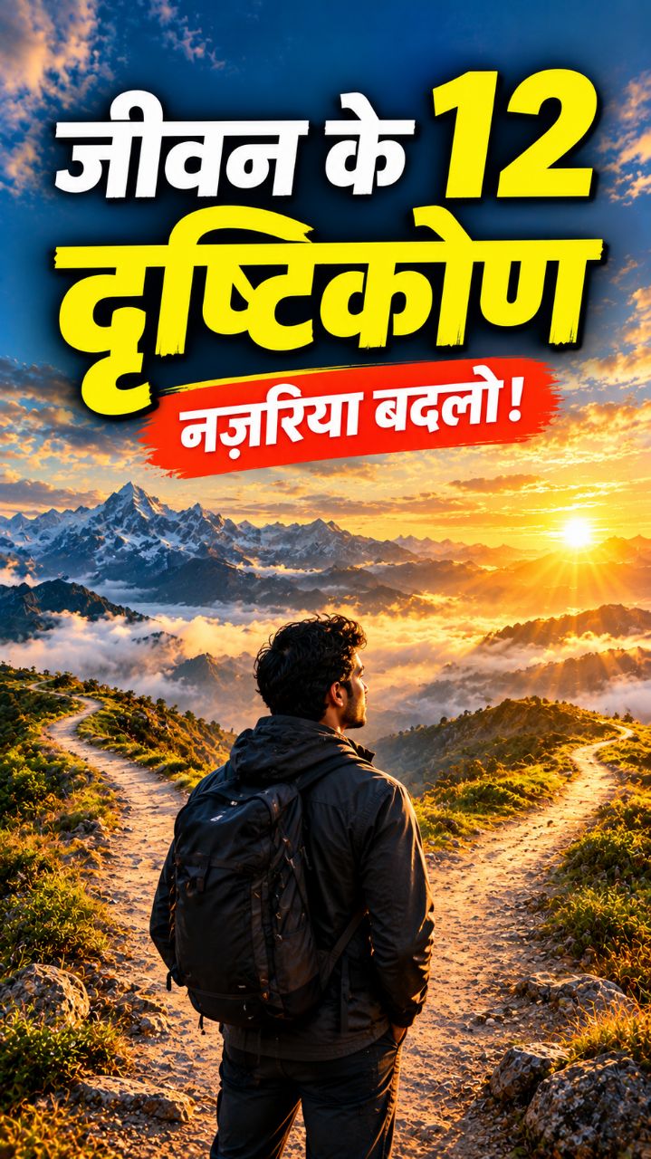 ज़िंदगी बदलने वाले 12 नज़रिए 🤯 | Life Changing Lessons 🔥