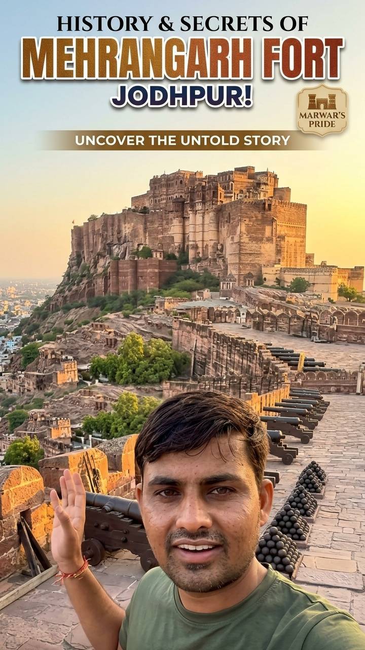Mehrangarh Fort Jodhpur: Uncover the Untold Story! 🏰🔥 #MehrangarhFort
#JodhpurHistory
#Ra