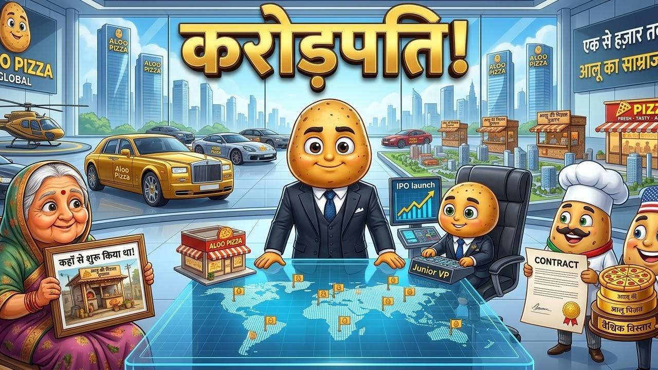 गरीब आलू कैसे बना करोड़पति देखें पूरी वीडियो.।। #trending #viralreels #AIStory