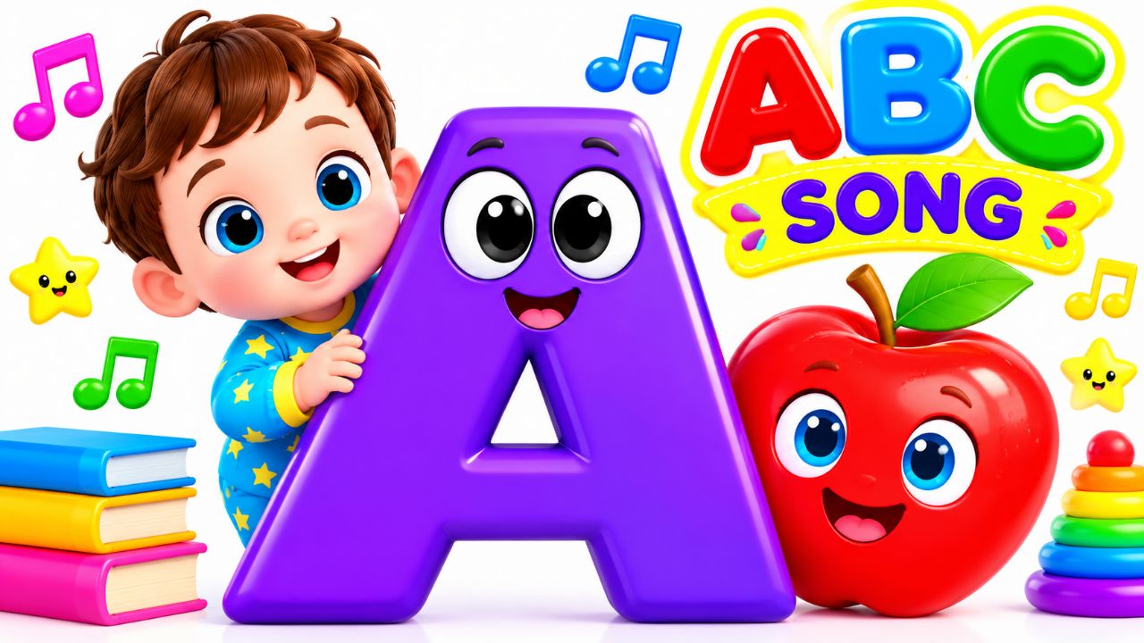 ABC Rhymes for Kids | A to Z Alphabet Song & ABC Phonics Song