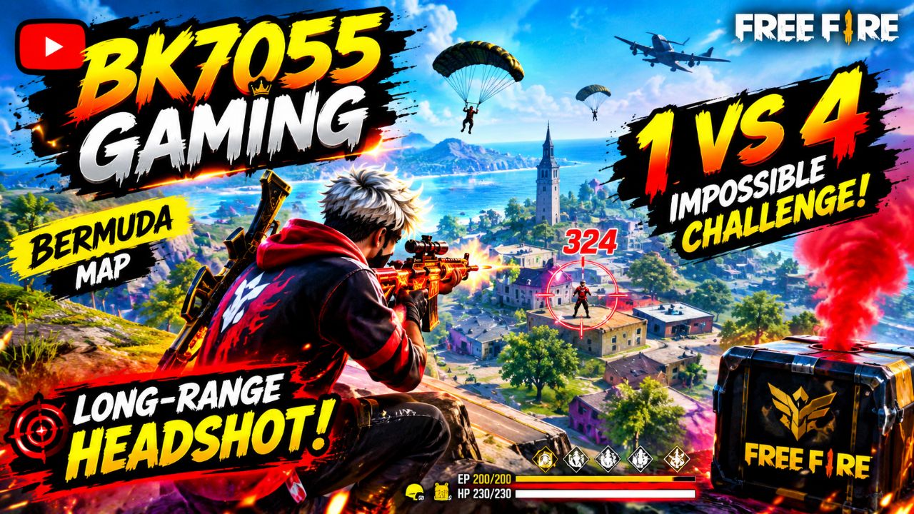 AWM का खतरनाक HEADSHOT 😈 | Free Fire Shorts 🎯