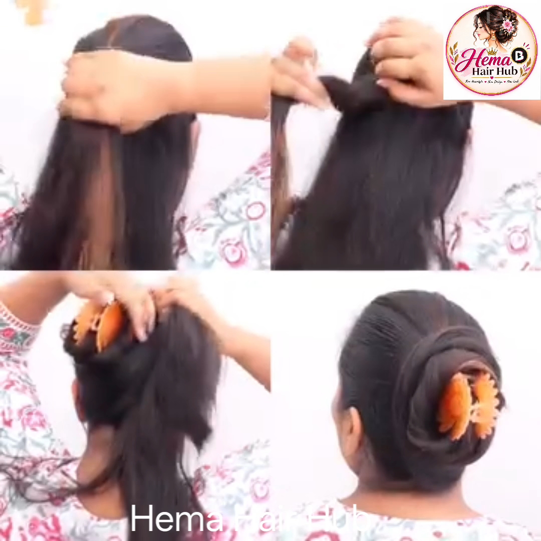 Long Hair Juda Hairstyle | घर पर बनाएं आसान और सुंदर जूड़ा