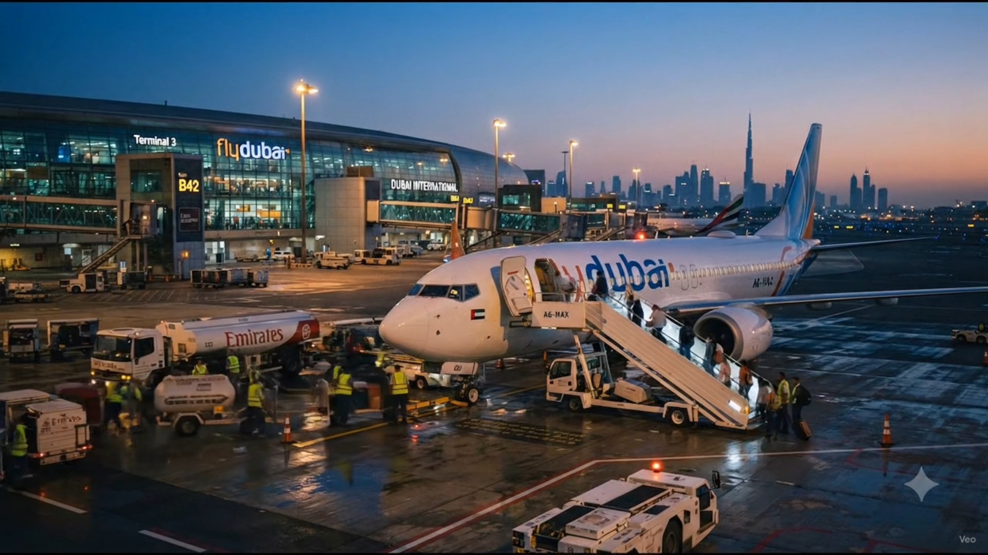 Airoplane takup from mumbai airport