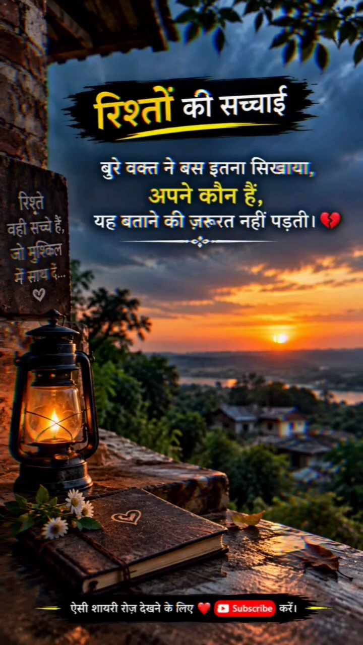 Rishte ki sacchai 😔
