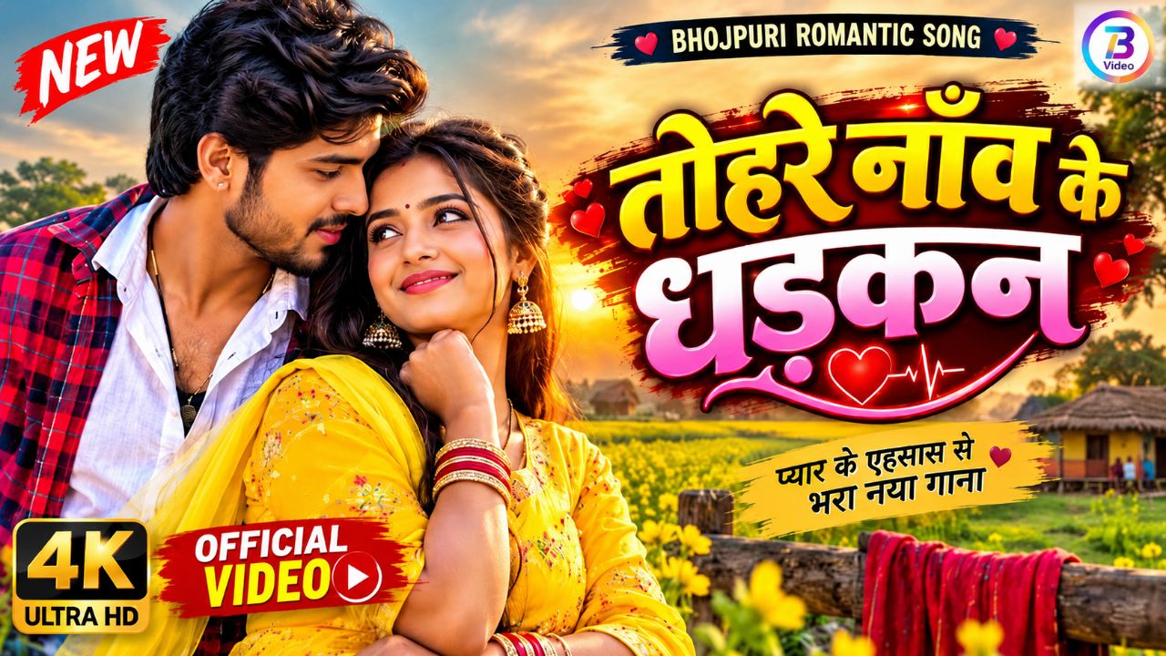 Tohre Naav Ke Dhadkan ❤️ | तोहरे नाँव के धड़कन | New Bhojpuri Romantic Song 2026 |@Bideo @Mishra