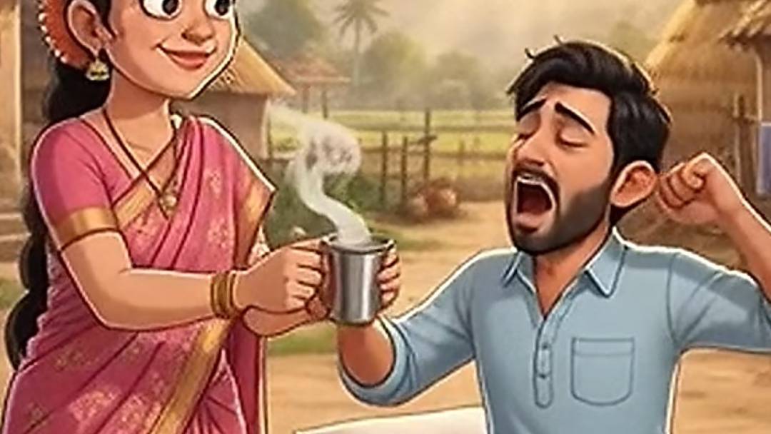 जल्दी उठो चाय ठंडी हो रही है ❣️