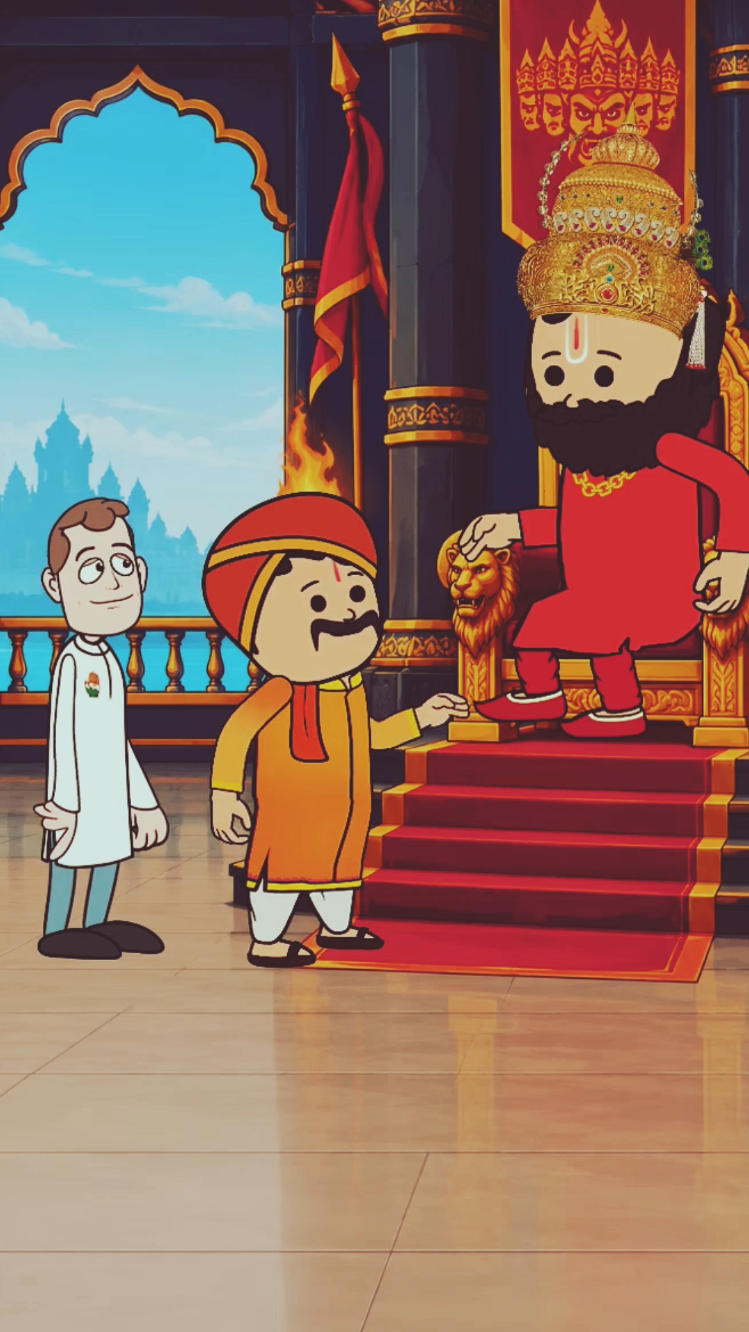 राहुल पहुंचा रावण के दरबार में 😂😂