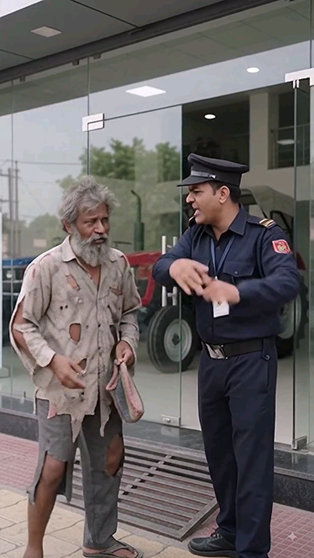 Story of a tractor owner and begger