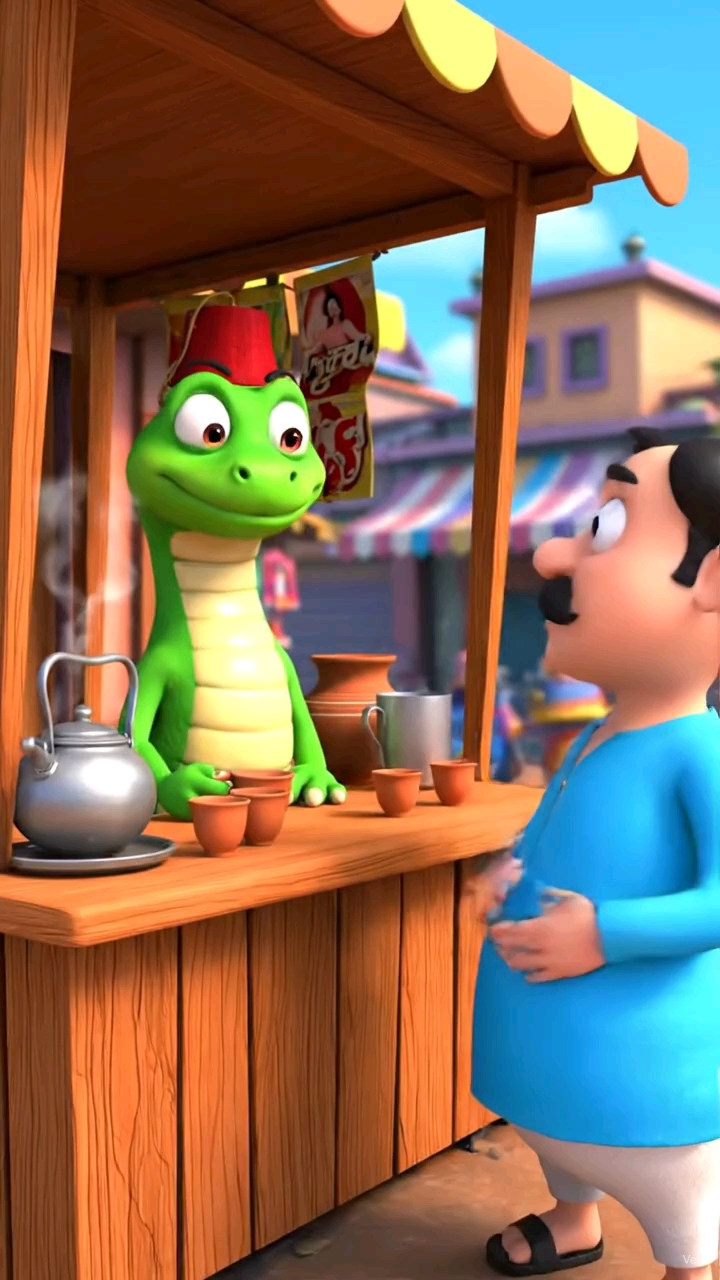 🐍 साँप की चाय पी तो पैसे भी देने पड़ेंगे! 😂☕