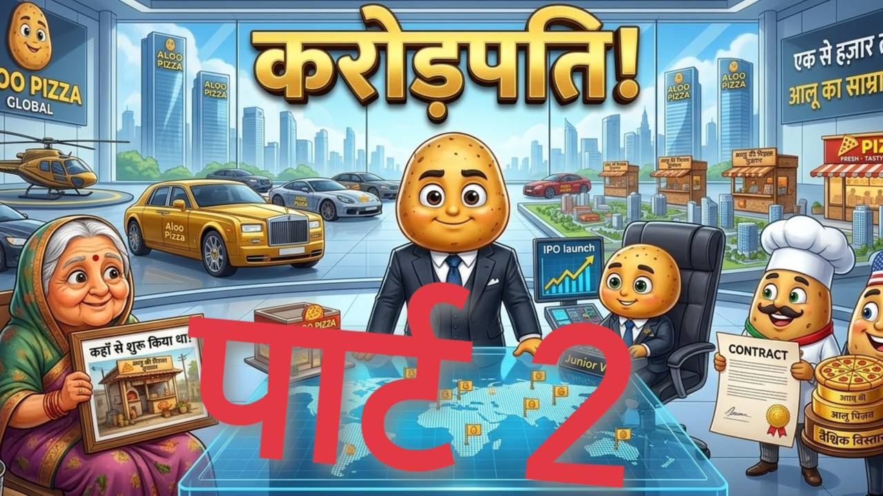 गरीब आलू बना करोड़पति पार्ट 2  #Trending #viralreels #Shorts #bideo