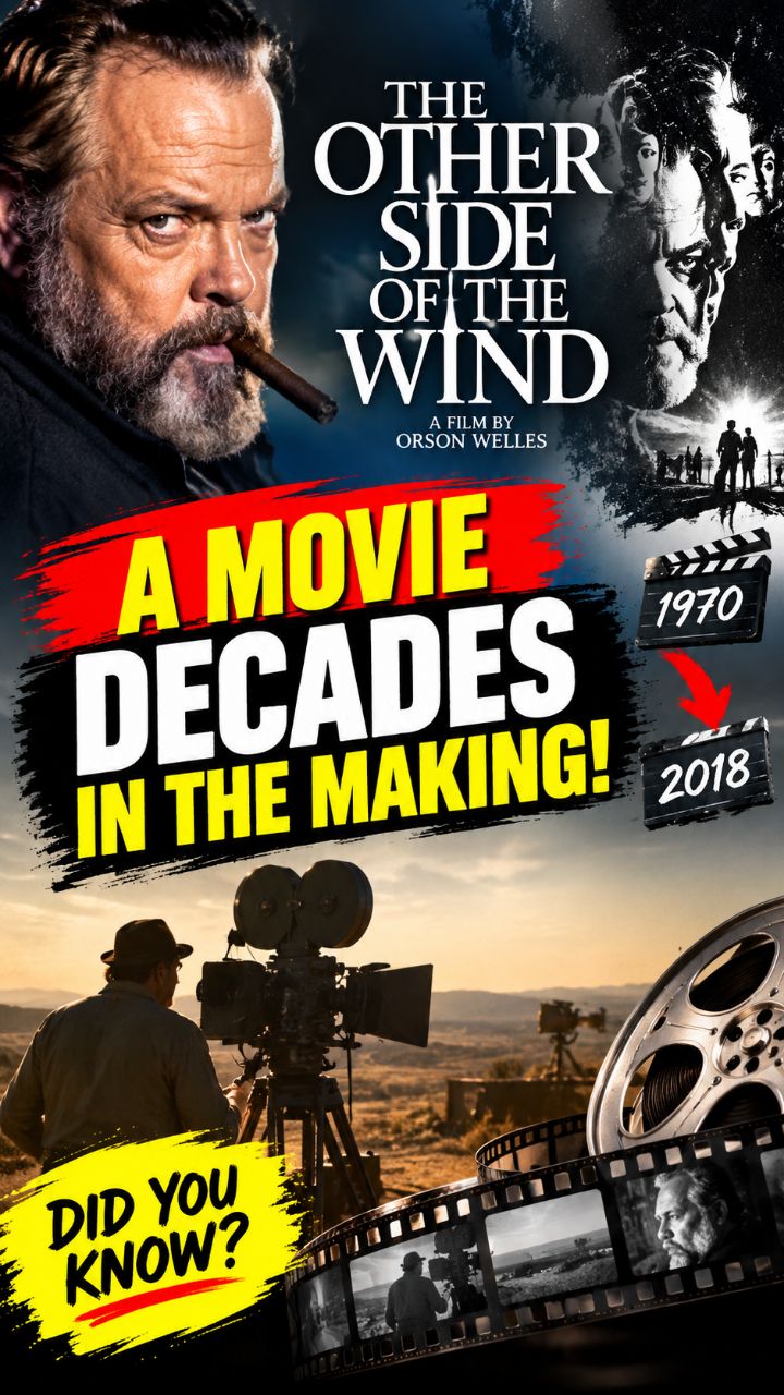 🎬 The Other Side of the Wind | The Movie That Took Decades to Release! 😱 #Shorts.