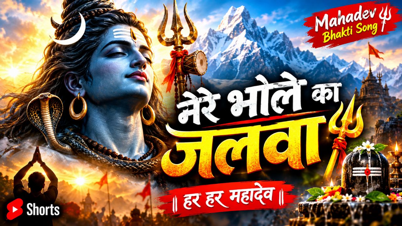 मेरे भोले का जलवा 🔱🔥 | हर हर महादेव 🙏 | Mahadev Bhakti Song