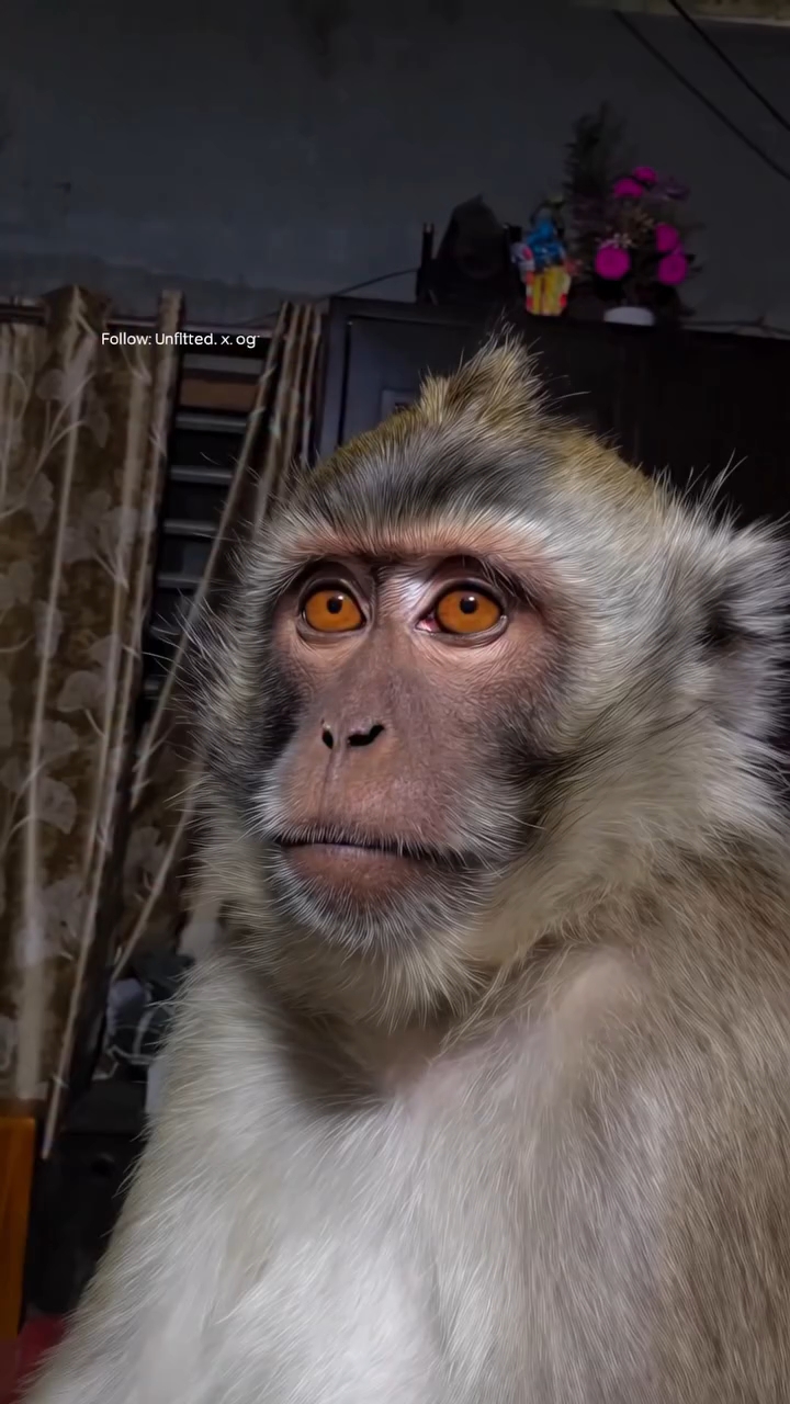 Monkey Singing Song #viral #monkey