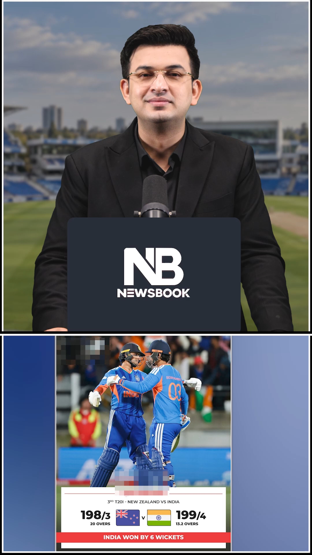Ind vs NZ : Abhishek ton, Sooryavanshi blitz helps India seal series win
