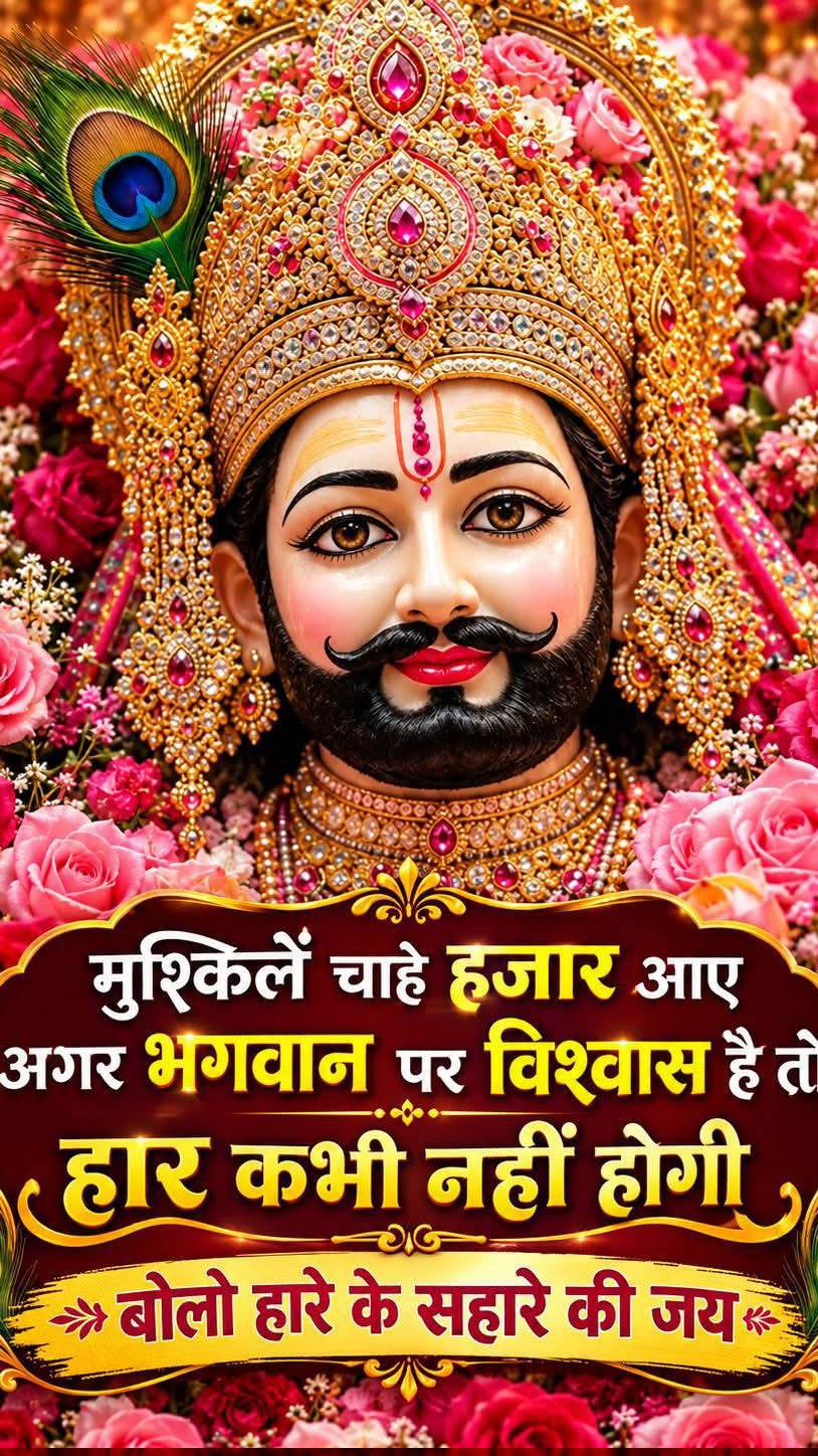 जय श्री खाटू श्याम बाबा की जय