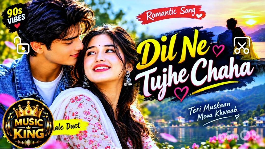 ❤️ Dil Ne Tujhe Chaha 💕 | Romantic Love Song 2026 💖 | 90s Vibes | Music King 🎶