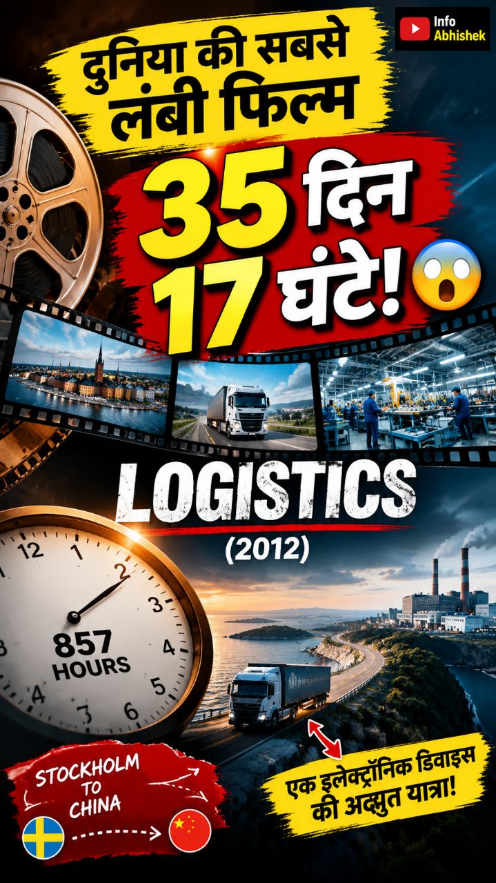 दुनिया की सबसे लंबी फिल्म 😱 35 दिन 17 घंटे! #Shorts.